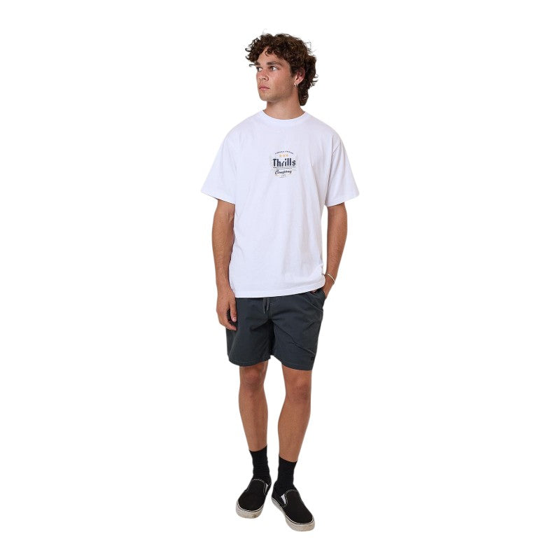 Thrills OG Strength Merch Fit Tee - White