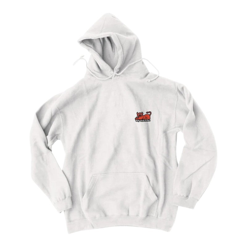 Toy Machine Devil Cat Hood - White