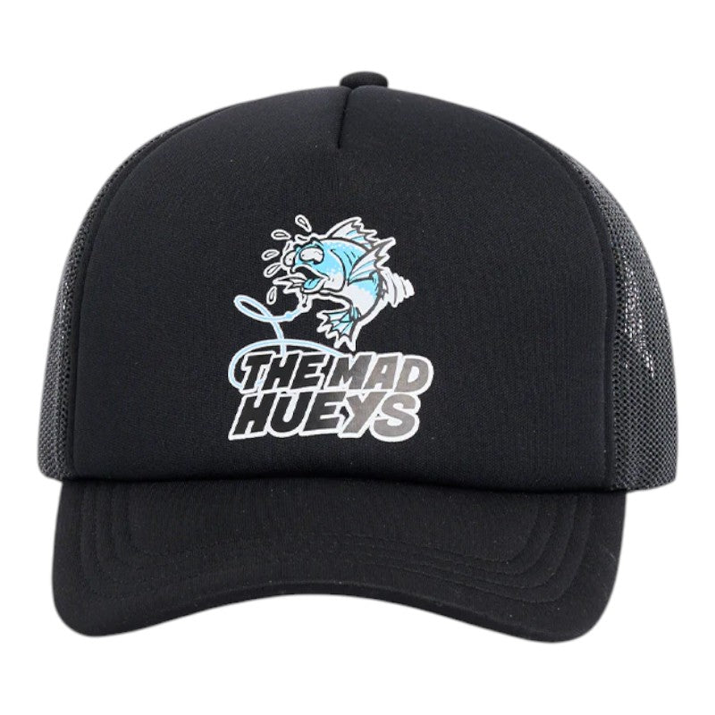 Mad Hueys Great Bite Shark Youth Trucker - Black
