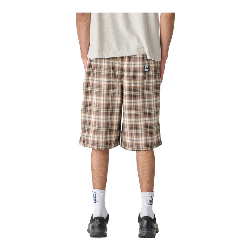 Xlarge Baggy 91 Short - Brown Check