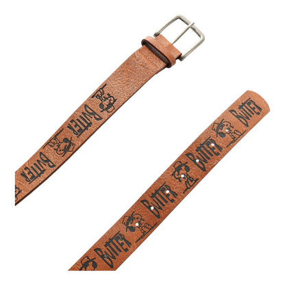 Butter X Peanuts Spike Belt - Brown