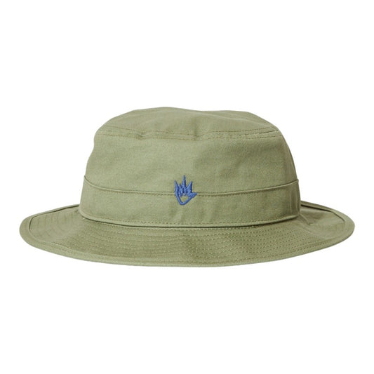 Afends Flame Recycled Bucket Hat - Olive