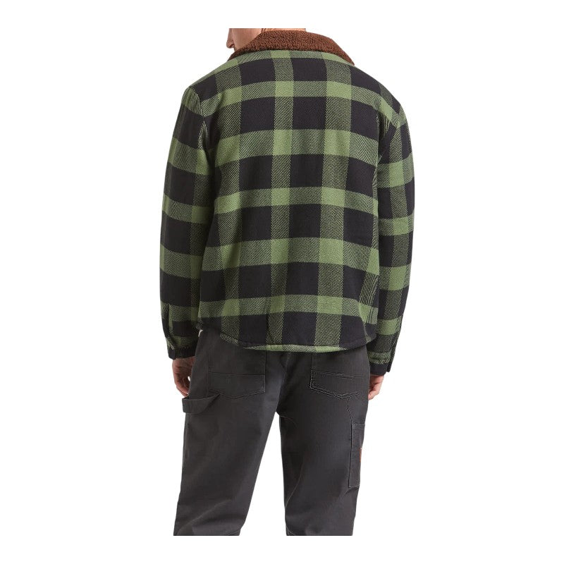 Brixton Durham Lined Jacket - Black/Wild Green