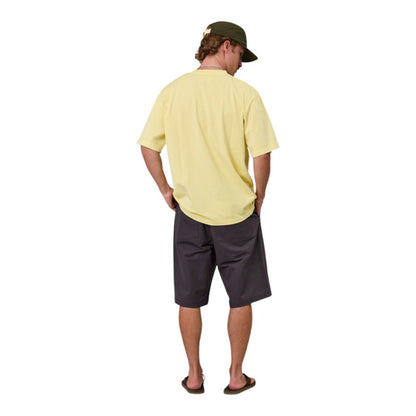 J.A.F Script Heavy Shore Tee - Dawn Yellow