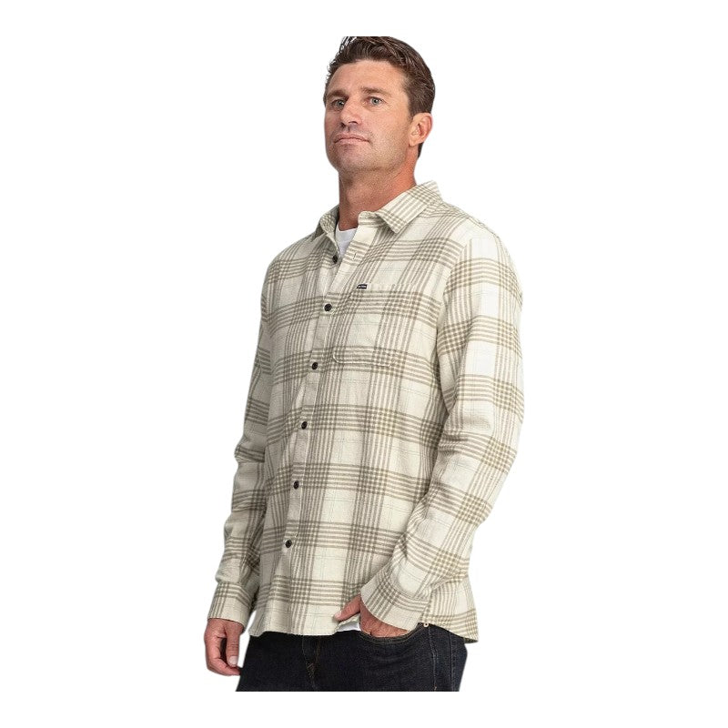Volcom Caden Plaid Shirt - Dirty White