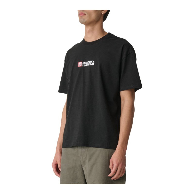 SDouble S Cube Mid Block Tee - Black
