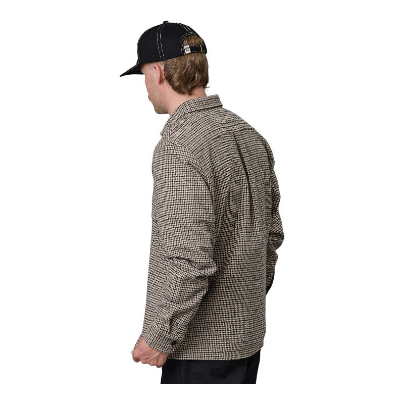 J.A.F Tooth Over Shirt - Brown