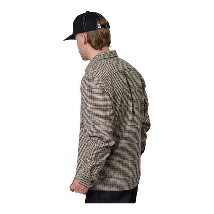 J.A.F Tooth Over Shirt - Brown