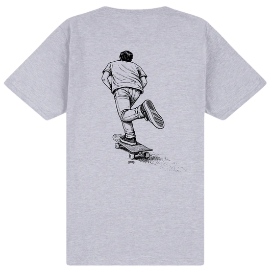 Cheapskates Later… Tee - Grey Marle