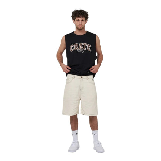 Crate Denim Shorts - Tofu