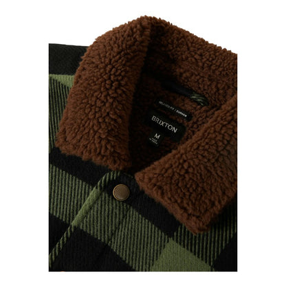 Brixton Durham Lined Jacket - Black/Wild Green