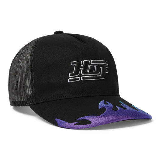 HUF Exhaust Trucker - Black