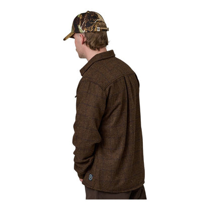 J.A.F Shoreman Snap Shirt - Brown Check