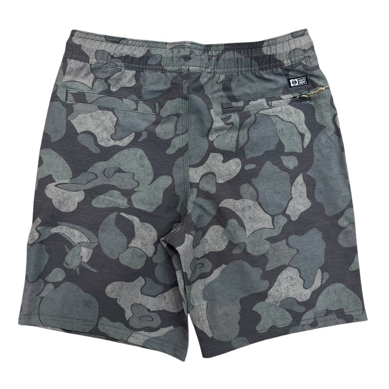 Salty Crew Drifter Youth Elastic Hybrid Short - Camo