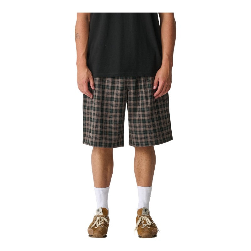 XLarge Baggy 91 Short - Green Check