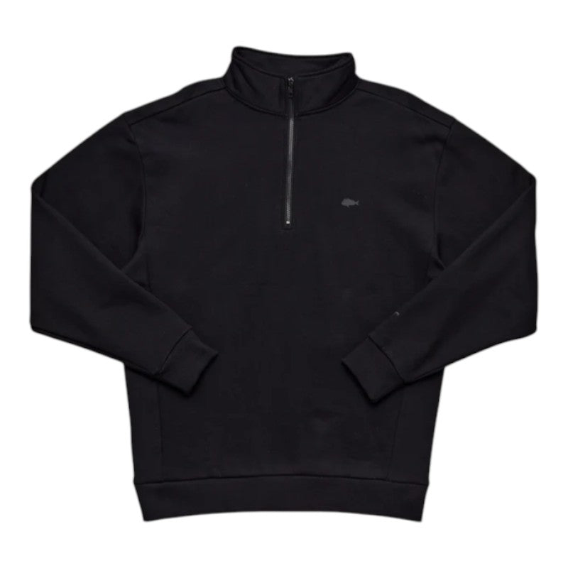 J.A.F Stamp Costal 1/4 Zip - Black