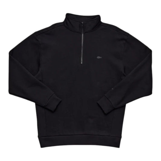 J.A.F Stamp Costal 1/4 Zip - Black