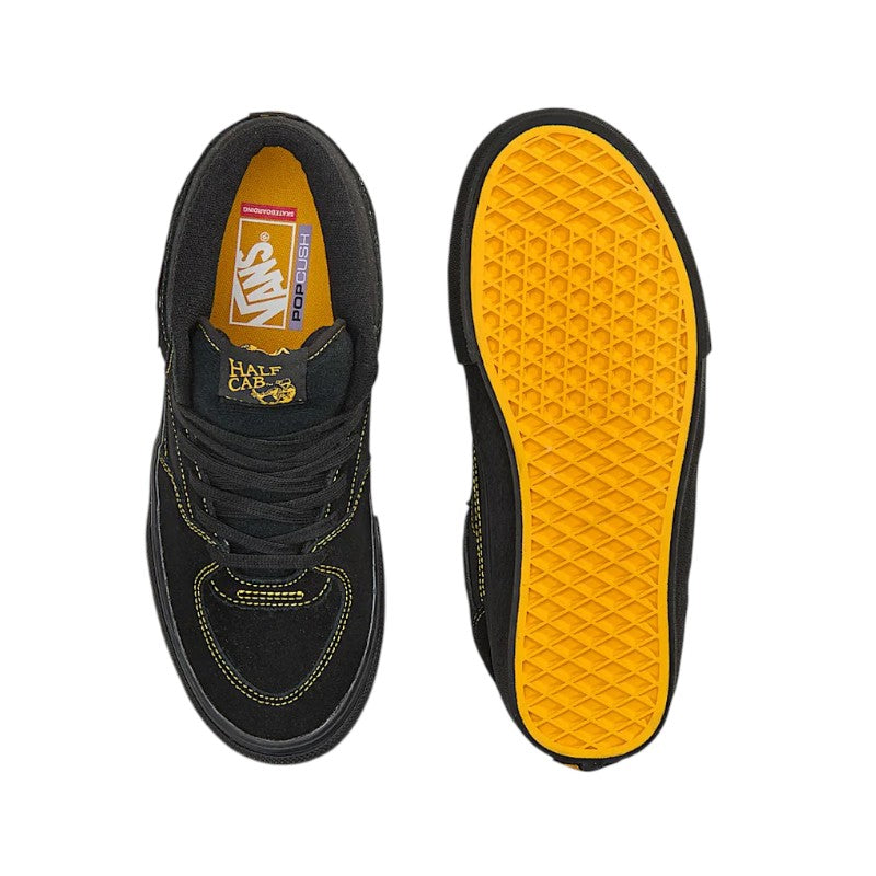 Vans Skate Half Cab - Black/Mustard