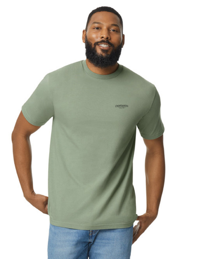 Cheapskates Go Again Tee - Sage