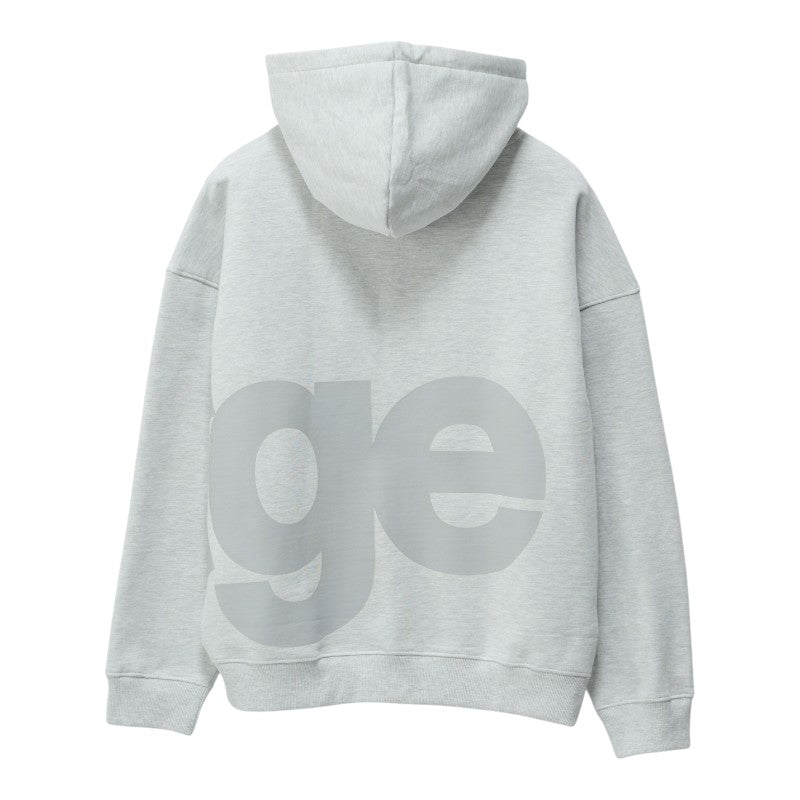 Xlarge Eli Gorilla Fit Zip Thru Hood - Snow Marle