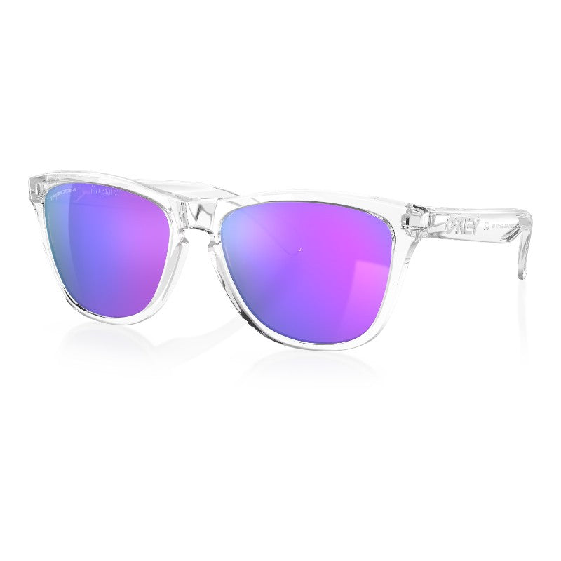Oakley Frogskins - Polished Clear/Prizm Violet