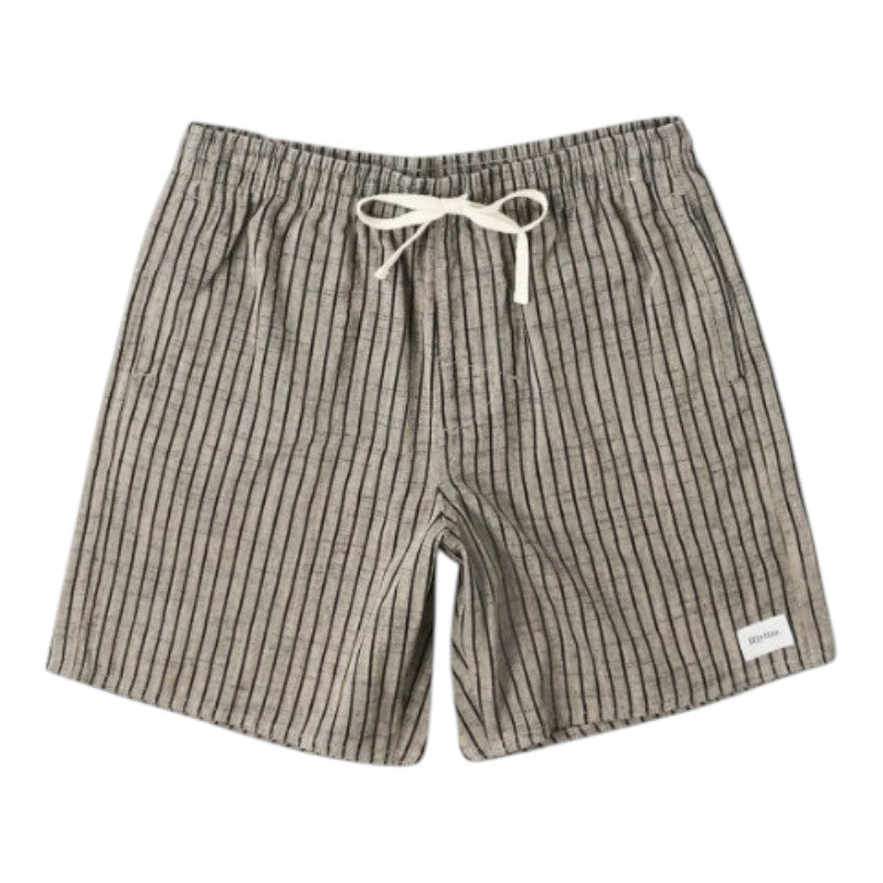 Rhythm Texture Stripe Jam Shorts - Natural