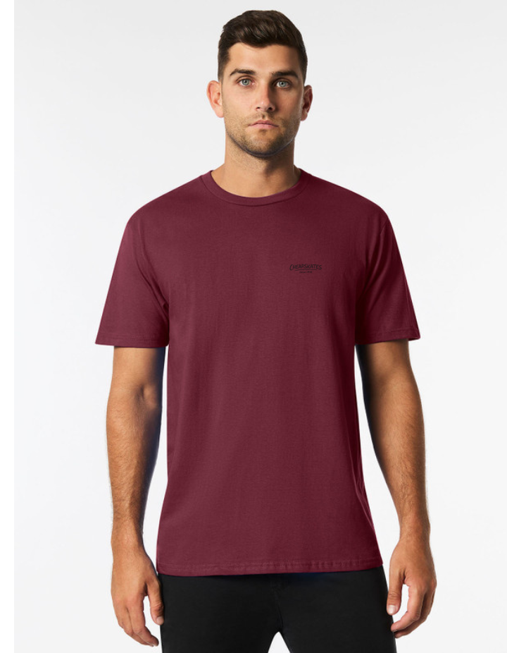 Cheapskates Later… Tee - Maroon