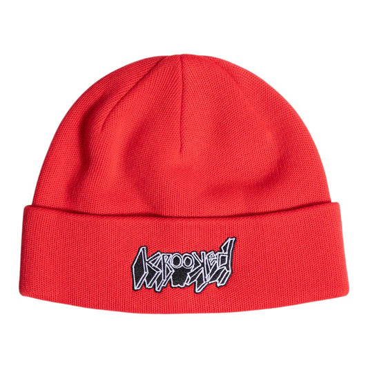 Krooked Cuff VW Beanie -  Red