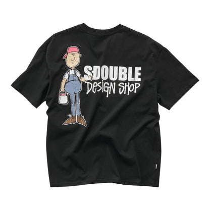 SDouble Painter Tee - Black