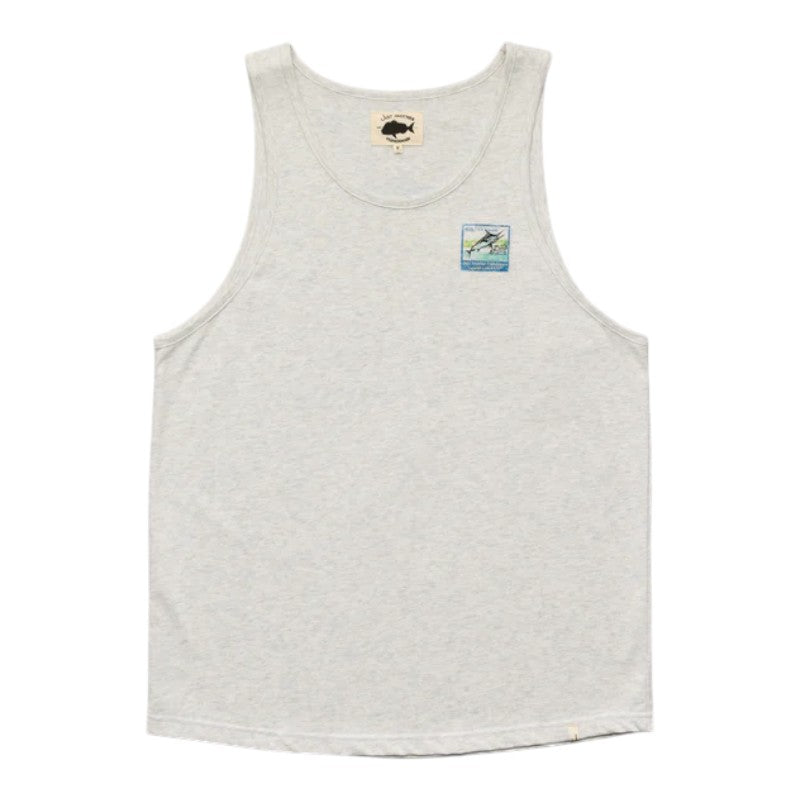 J.A.F Tagged & Released Singlet - Silver Marle