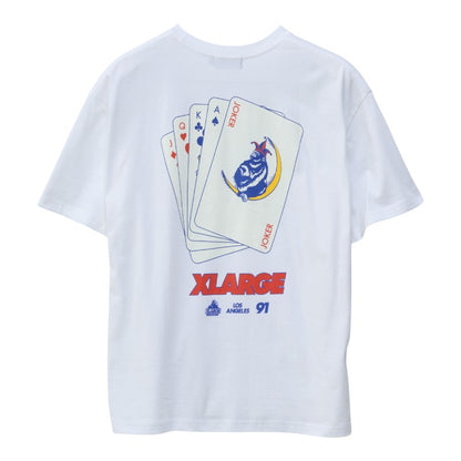 Xlarge Cards Tee - White