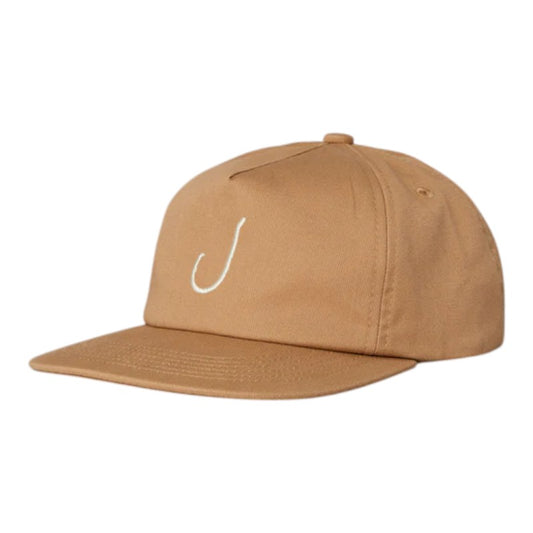J.A.F Hook Ledger Cap - Tan