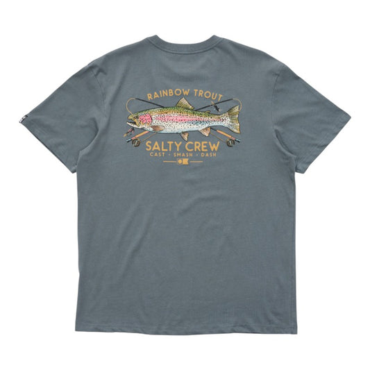 Salty Crew Trout Mount Tee - Storm