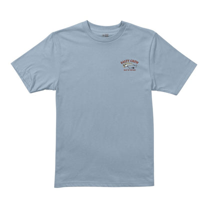 Salty Crew Snag It Youth Tee - Blue Fog