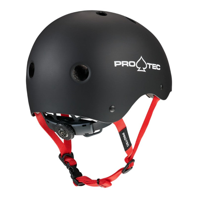 Protec Junior Classic Fit Cert Helmet - Matte Black