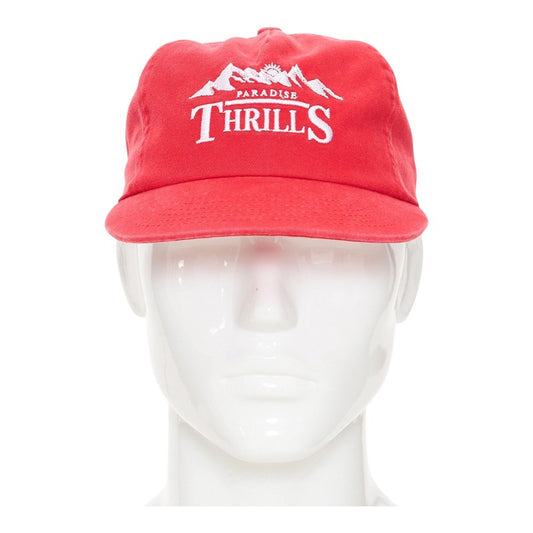 Thrills Touch The Sky 5 Panel Cap - Racing Red