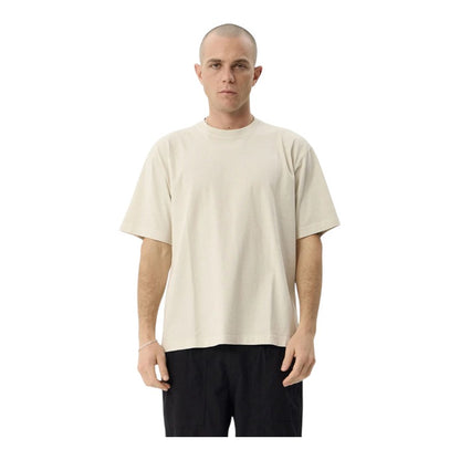 Afends Genesis Heavyweight Boxy Tee - Moonbeam