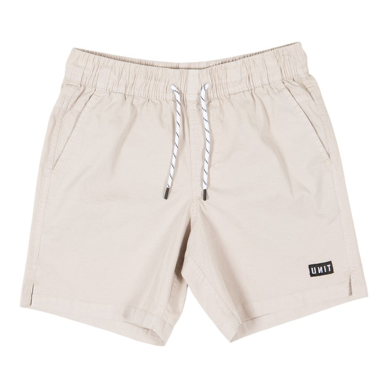 Unit Stone Youth Shorts - Cement