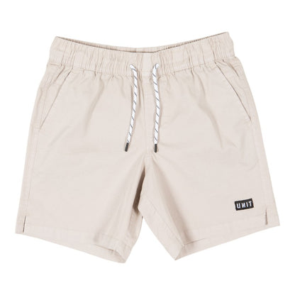 Unit Stone Youth Shorts - Cement