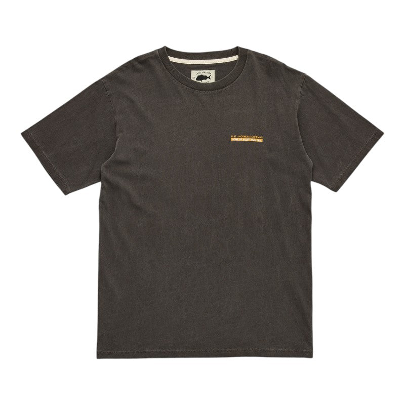J.A.F Salty Anglers Sea Tee - Aged Black
