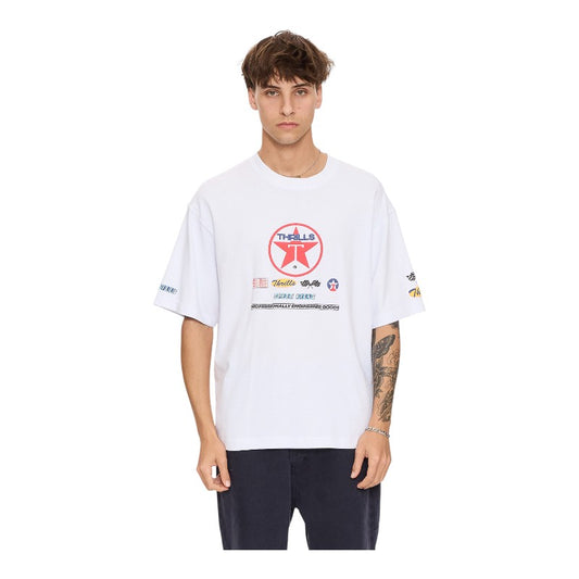Thrills Super Charged Box Fit Tee - White