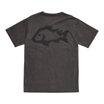 J.A.F Fisherman Sea Tee - Aged Black