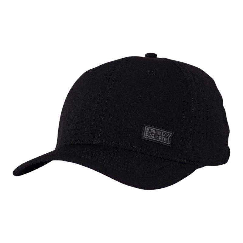 Salty Crew Lowdown Snapback - Black