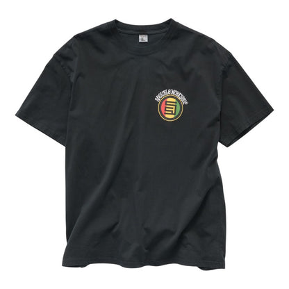 SDouble Quiet Dot Tee - Overdye Black