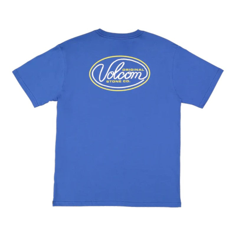 Volcom Clean Sweep Youth Tee - Electric Blue