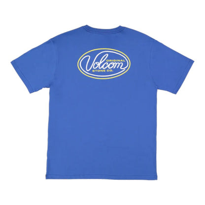 Volcom Clean Sweep Youth Tee - Electric Blue