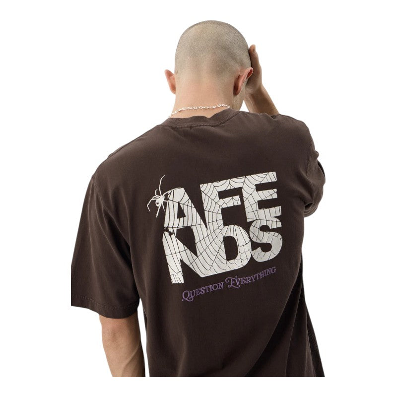 Afends Funnel Retro Tee - Washed Coffee