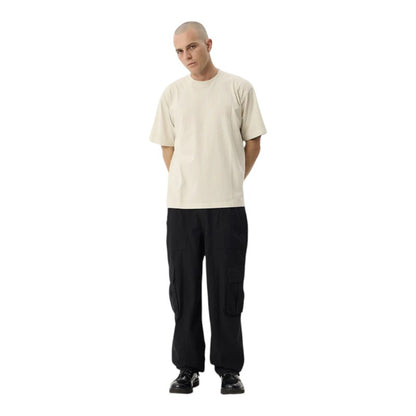 Afends Genesis Heavyweight Boxy Tee - Moonbeam