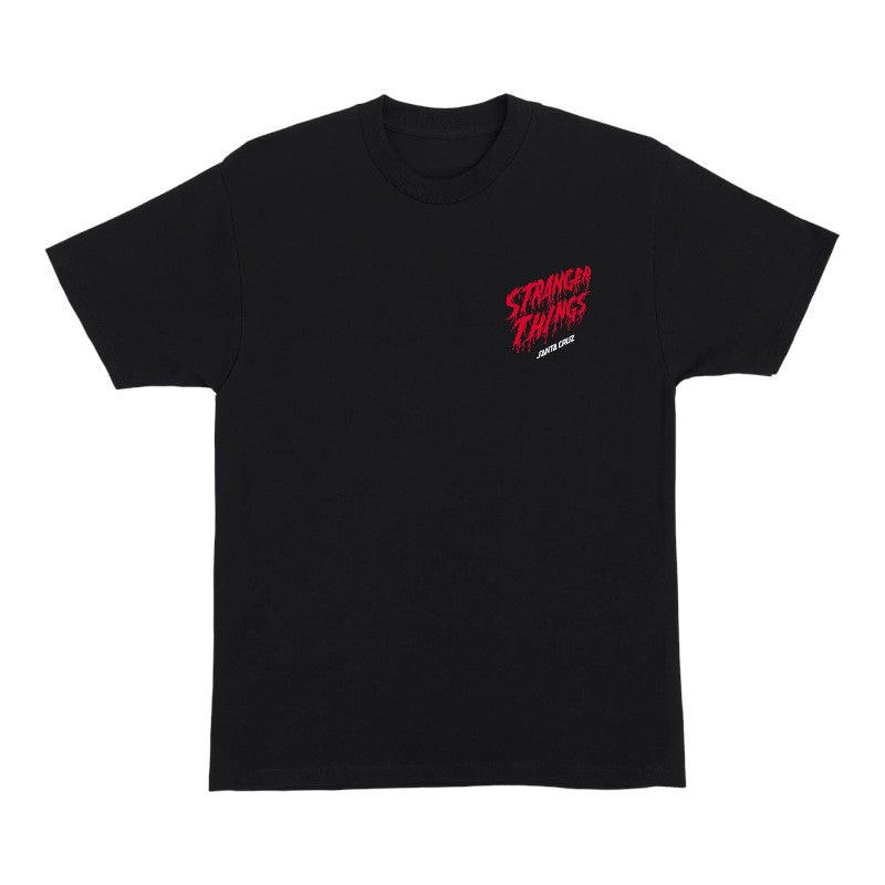 Santa Cruz X Stranger Things Eddie Slasher Tee - Black