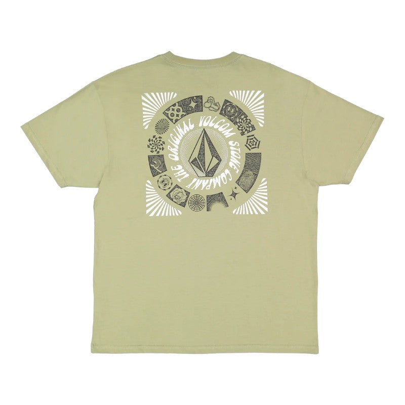 Volcom Round Out Tee - Green Tea